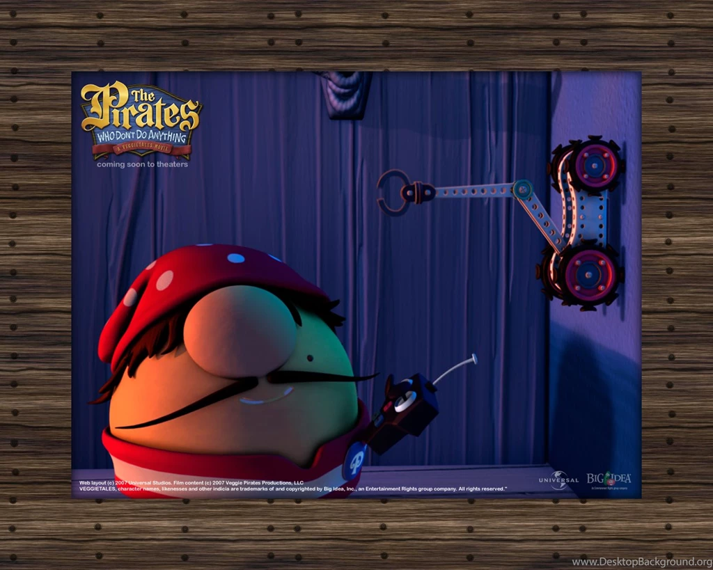The Pirates Who Don't Do Anything: A VeggieTales Movie Wallpapers ...