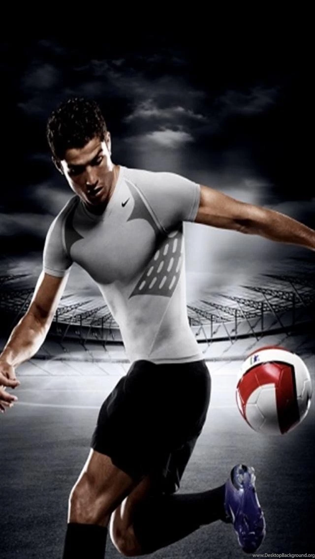 Nike Soccer Advertisment Sports iPhone Wallpapers, iPhone 5(s)/4(s ...