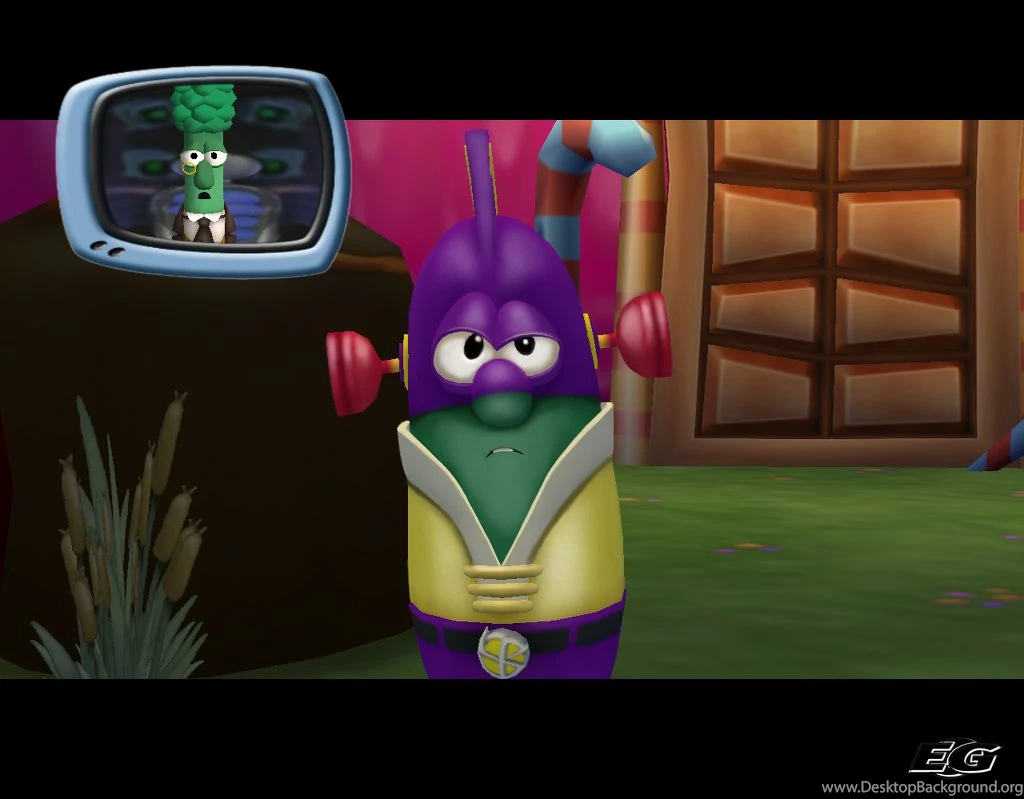 VeggieTales LarryBoy And The Bad Apple Desktop Wallpapers