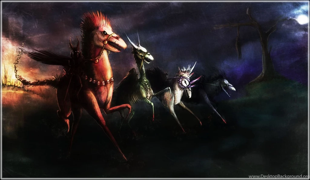 Four Horsemen  Pestilence By Oomnine On DeviantArt
