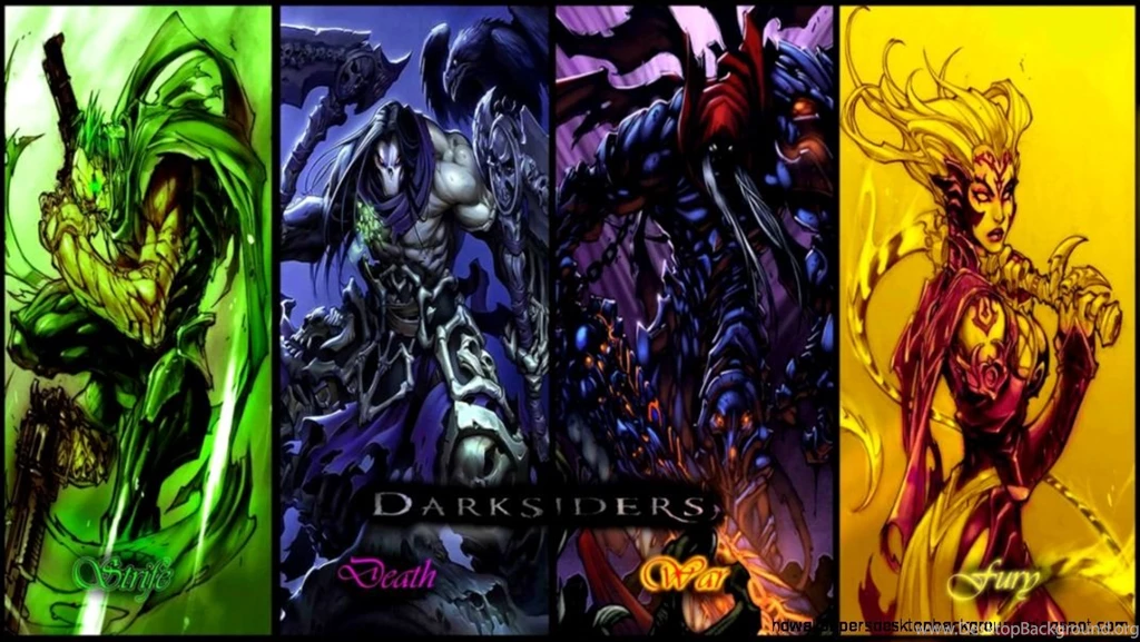 Darksiders Four Horsemen Wallpapers