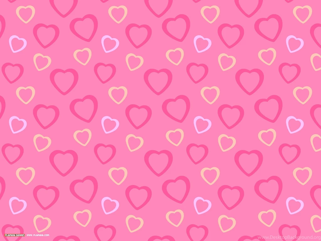 Pink Love Heart Wallpapers