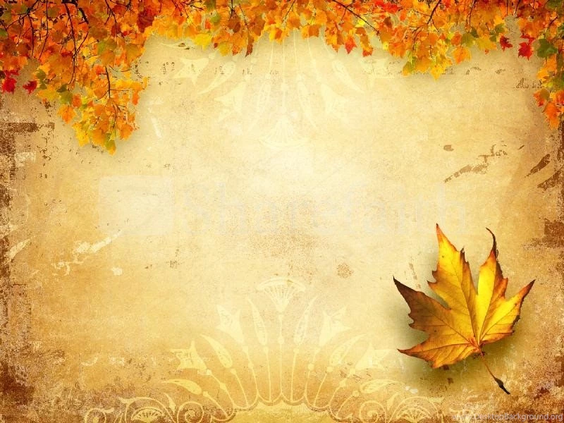 16 Best Photos Of Fall PowerPoint Templates Free Fall Border ...