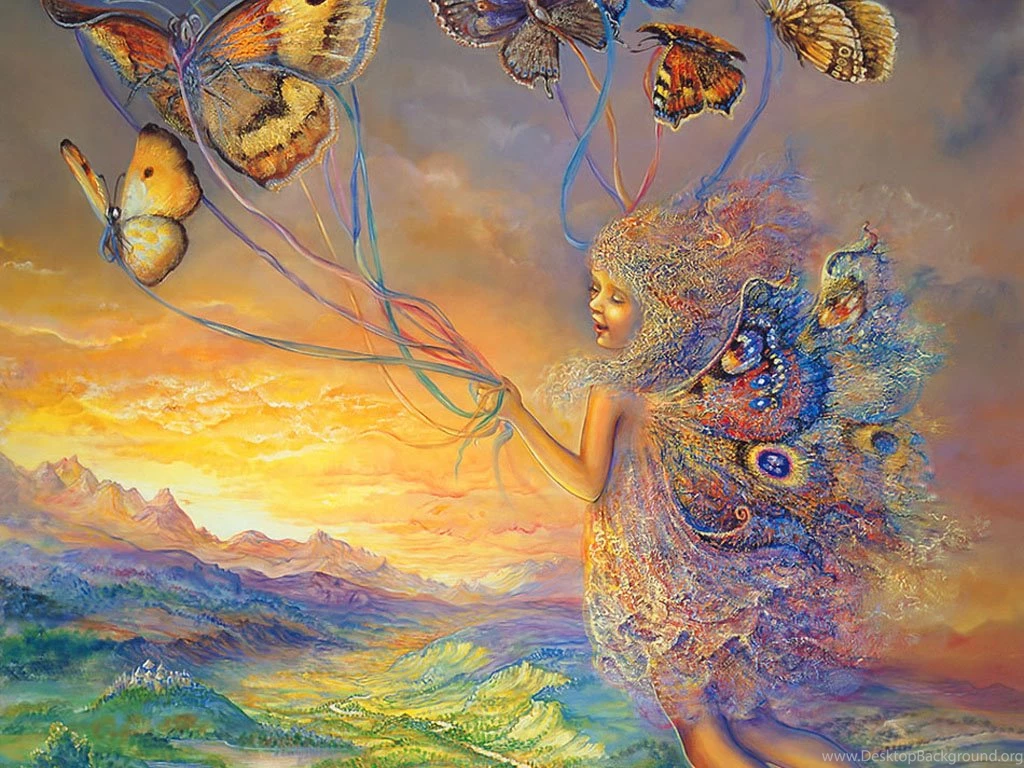 Mystical Fantasy Paintings Of Josephine Wall 1024x768 NO.39 ...