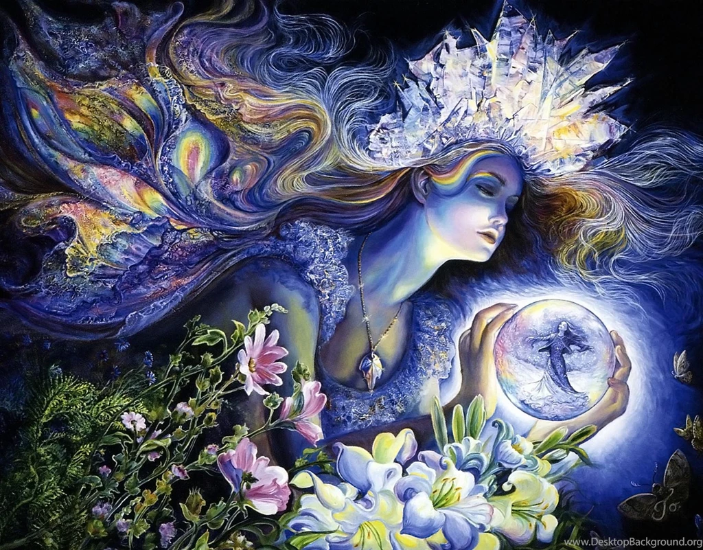 LIGHT PRINCESS BY JOSEPHINE WALL WALLPAPER   (