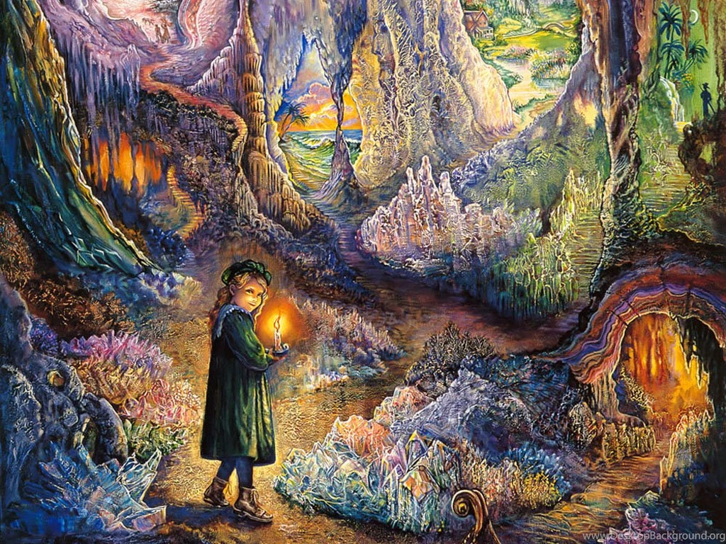 Mystical Fantasy Paintings Of Josephine Wall 1024x768 NO.36 ...