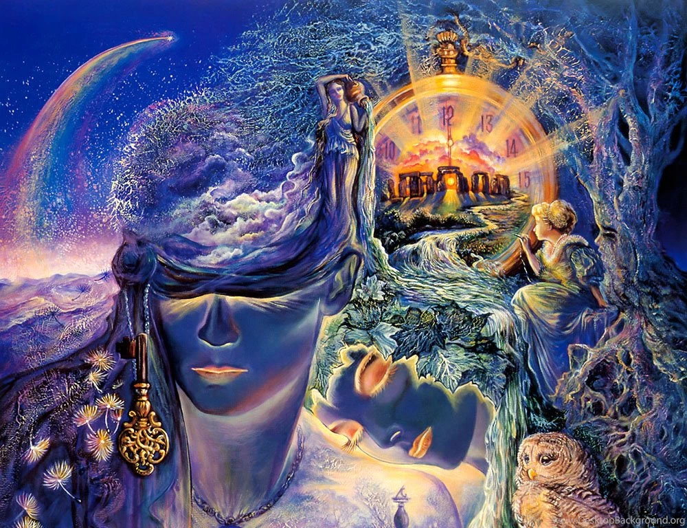 Mystical Fantasy Paintings Of Josephine Wall 1000*768第17 Desktop ...