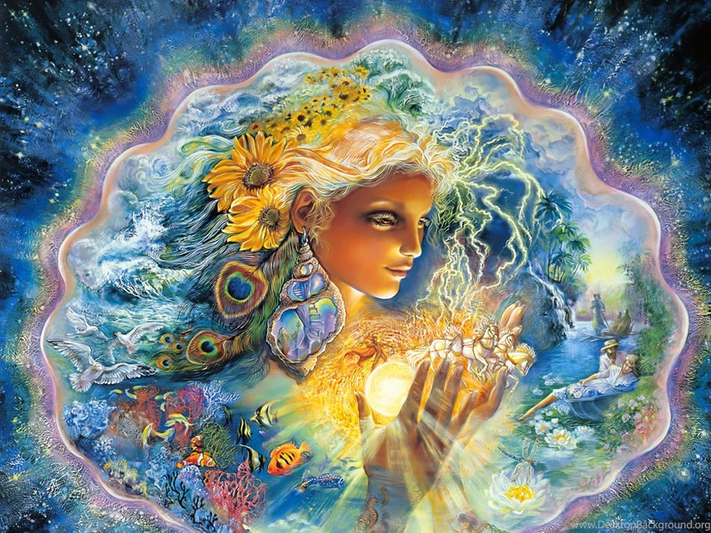 Mystical Fantasy Paintings Of Josephine Wall 1024x768 NO.8 Desktop ...