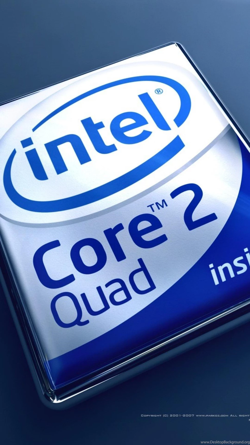 Intel Brands Logos Companies Core Quad