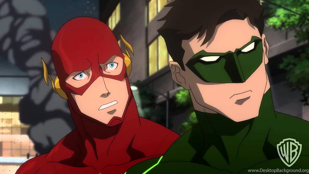 Justice League: War: Flash Meets Batman Clip YouTube