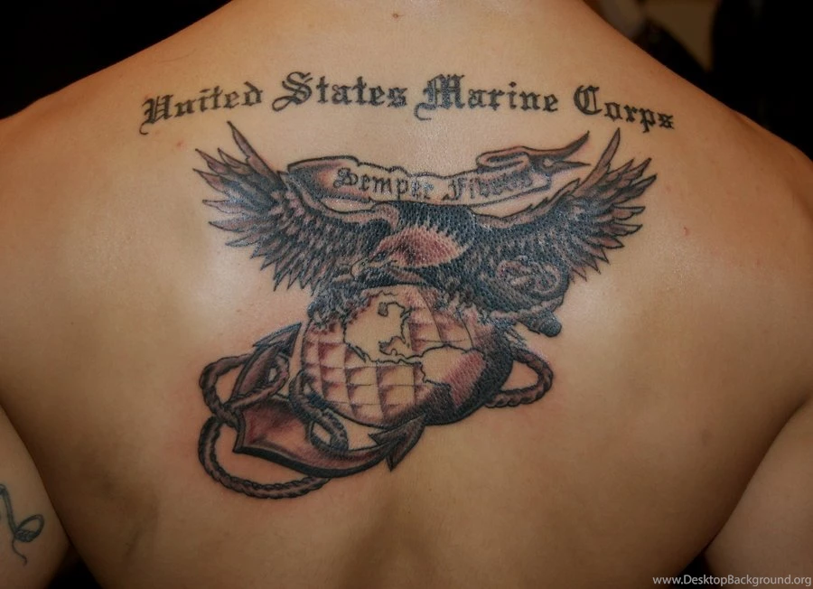 DeviantArt: More Like USMC Eagle Globe And Anchor By HotWheeler