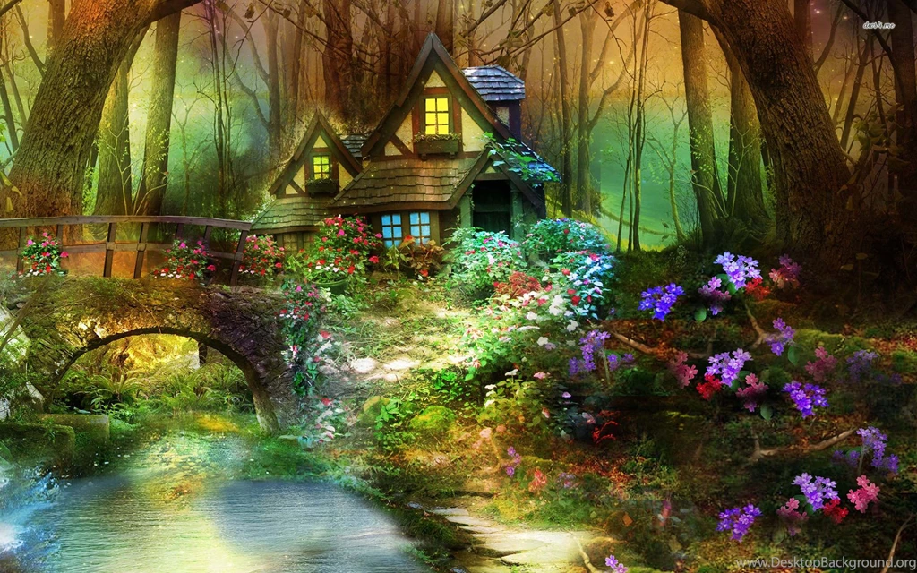 Enchanted Forest Hut Wallpapers Hd Free 429069 Enchanted Forest ...