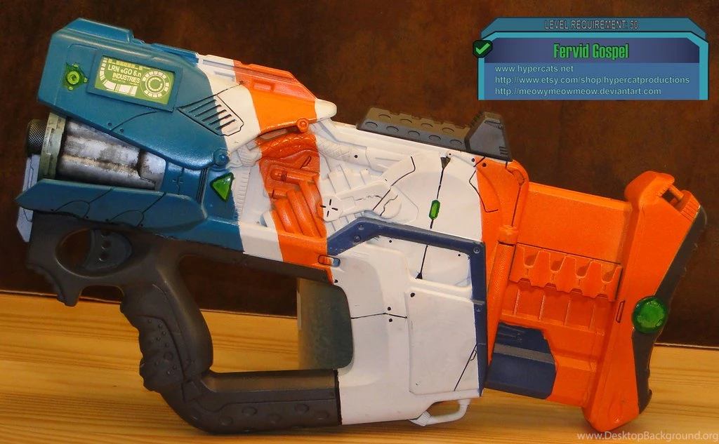 Maliwan Slag Revolver Wip By Hypercats On DeviantArt