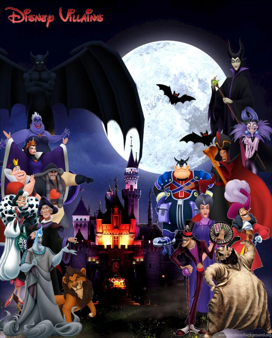 Disney Villains Halloween Wallpaper Images