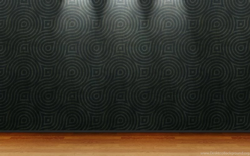 Blue Wall And Wood Floor Wallpapers