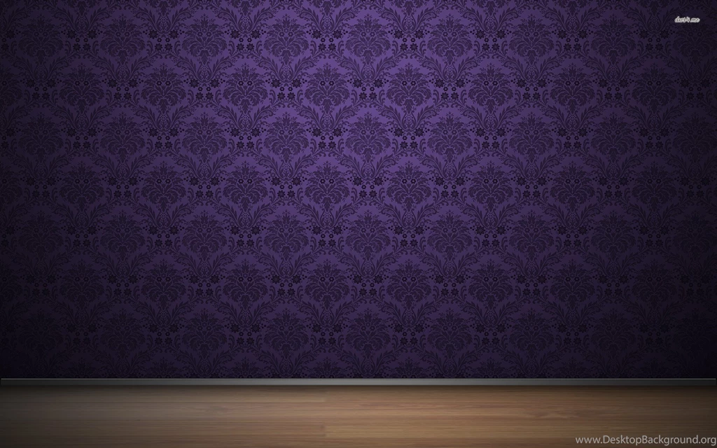 Purple Wall Pattern And Hardwood Floor, Abstract, 1920x1200 HD ...