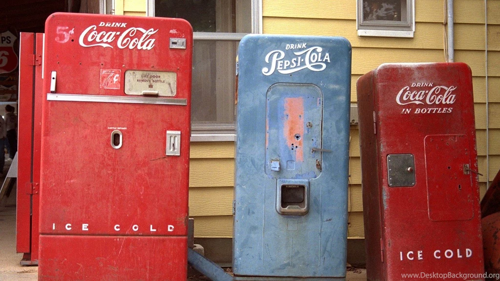 Old Coke Machines Pepsi Missouri Wallpapers
