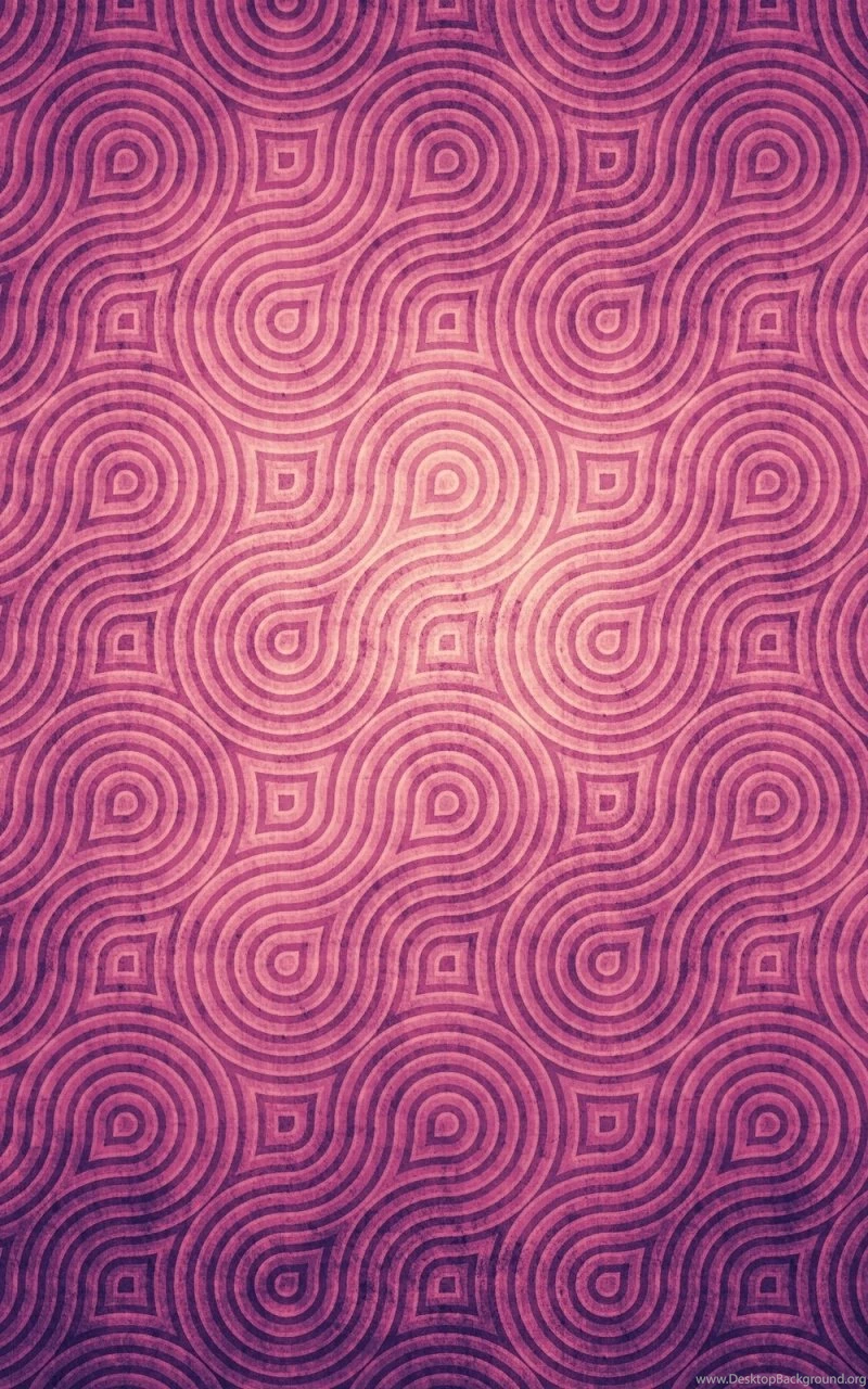 Purple Vintage Pattern Hd Wallpapers