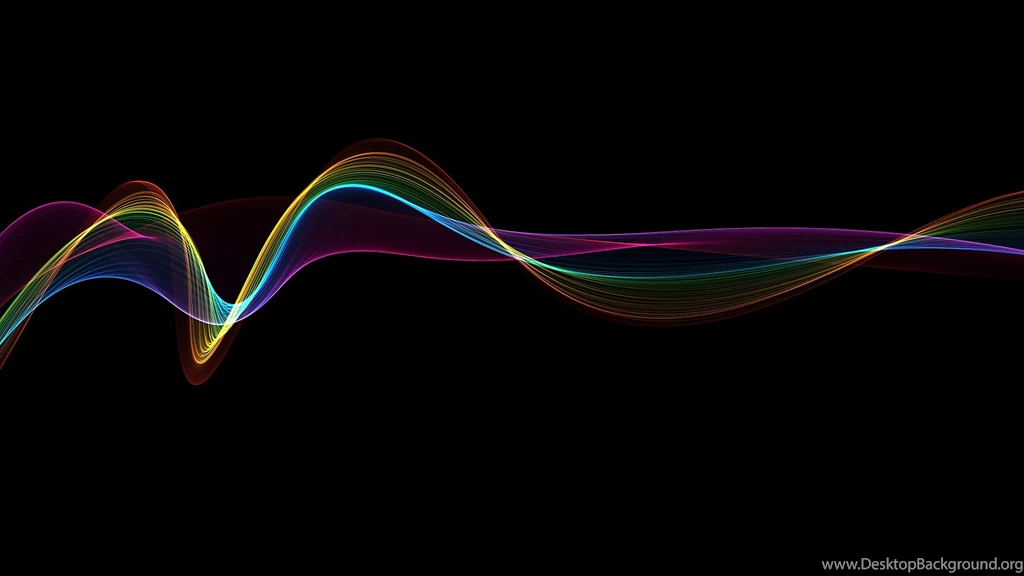 Abstract Black Rainbow Line 1080 HD Wallpapers