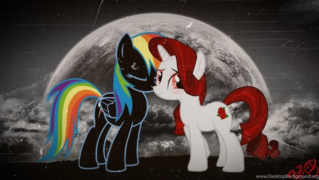 Blackrainbow Dash X Rosi Rose Wallpapers Antique By Stroina On ...