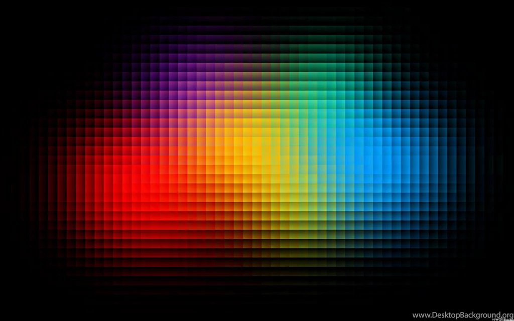 Download Wallpaper: Rainbow On Black Background, Download Photo ...