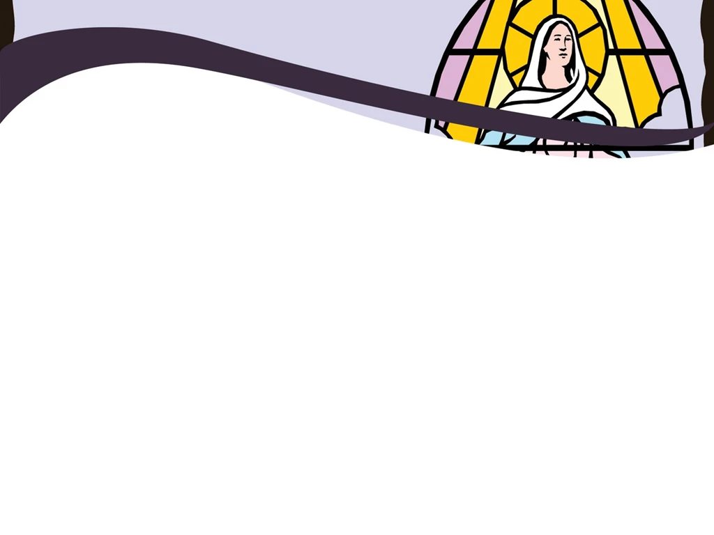 The Virgin Mary Powerpoint Templates   Black, Religious   Free PPT ...