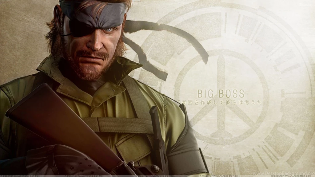 Metal Gear Solid 3 Big Boss Wallpapers