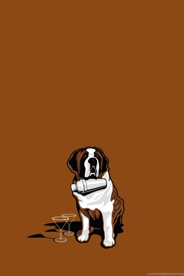 iPhone 4S, 4 St Bernard Wallpapers HD, Desktop Backgrounds 640x960