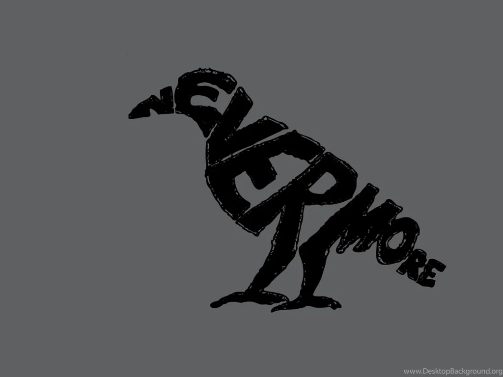 Download Wallpapers, Download 2560x1920 Birds Typography Edgar ...