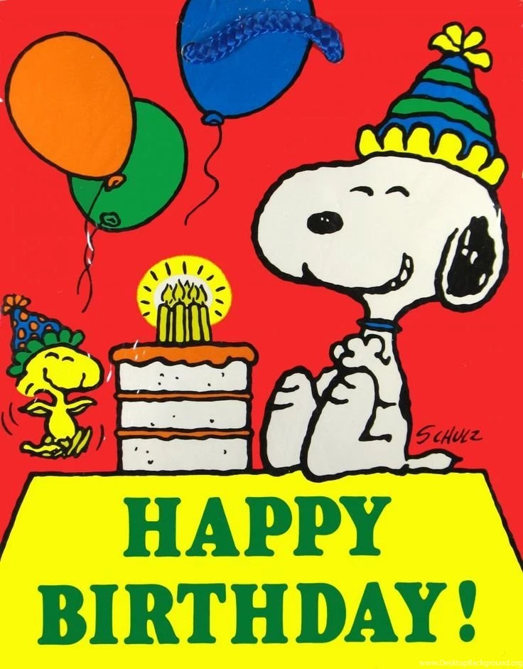 Happy Birthday Snoopy Images Goodnola Desktop Background
