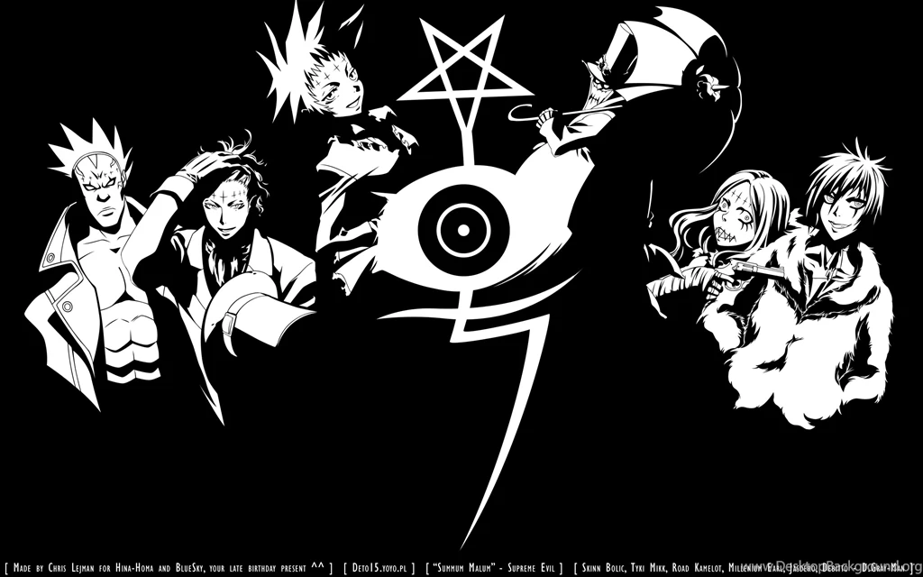 D.Gray man Allen Desktop Backgrounds HD 1920x1200