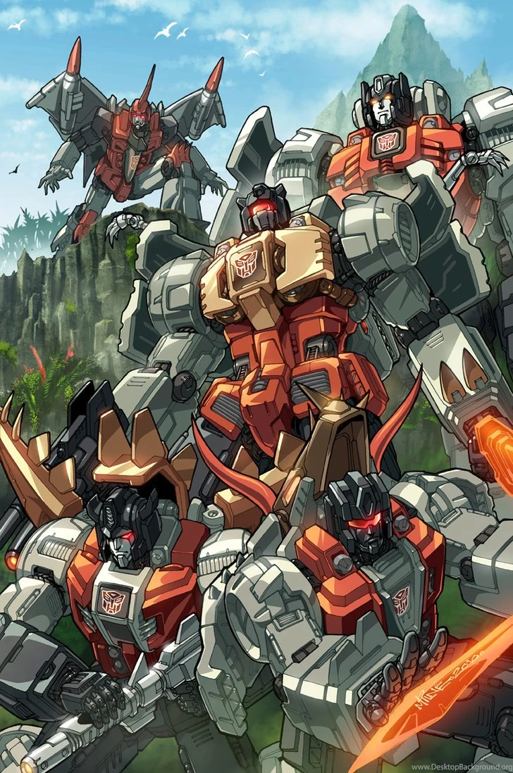 Dinobots Coloured By Markerguru On DeviantArt
