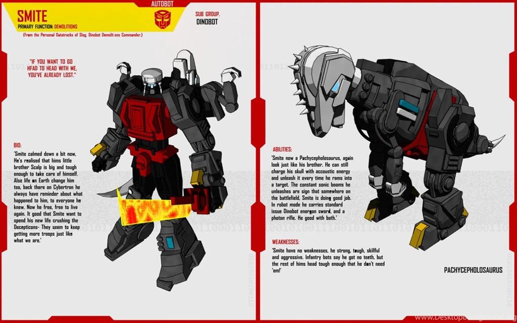 DINOBOT SMITE By F for feasant design On DeviantArt