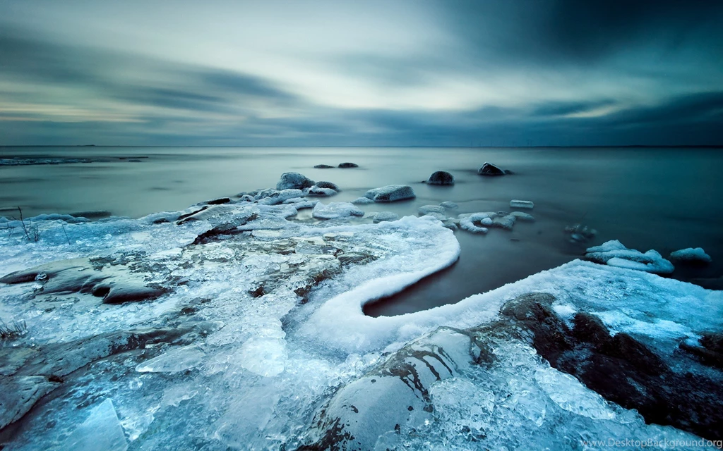 Ice And Cool Beach Wide New HD Wallpapers