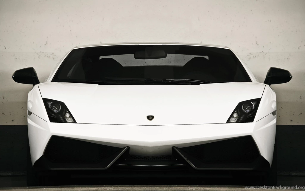 Lamborghini Gallardo LP570 4 Superleggera White Front Wallpapers ...