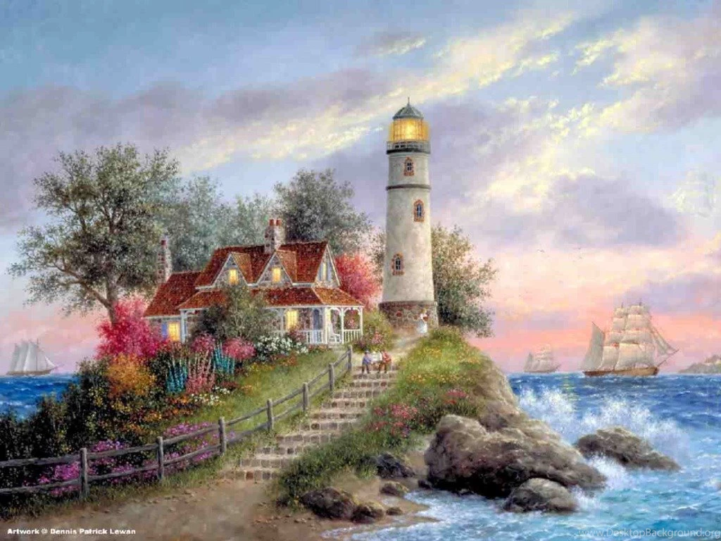 Colorful Lighthouse Wallpapers BestePics