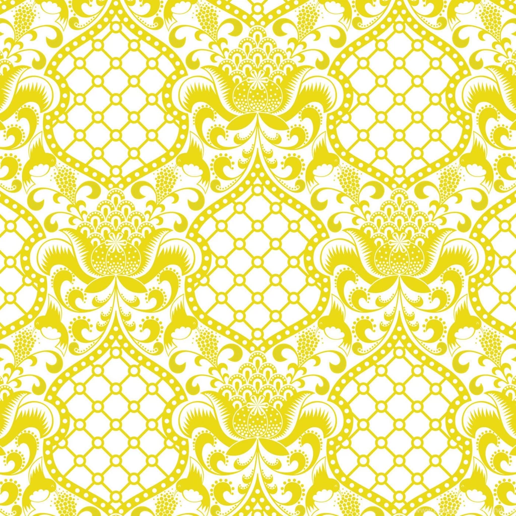 Jonathan Adler Wallpapers Brocade Yellow, Modern Designer Furniture ...