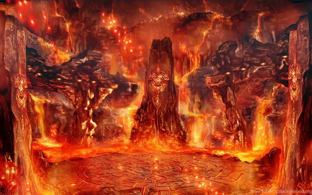 Fire Hexagram In Hell