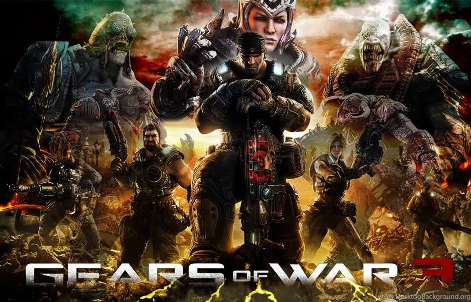 Gears Of War 3 Locust Wallpaper Desktop Background