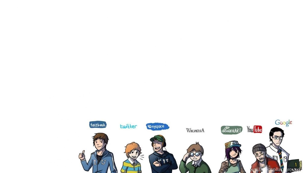Facebook Internet Google Youtube Twitter Myspace Wikipedia ...