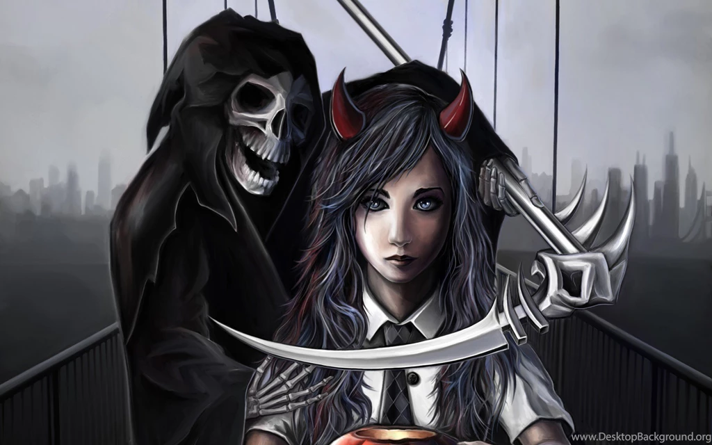 Grim Reaper Girl HD Wallpapers
