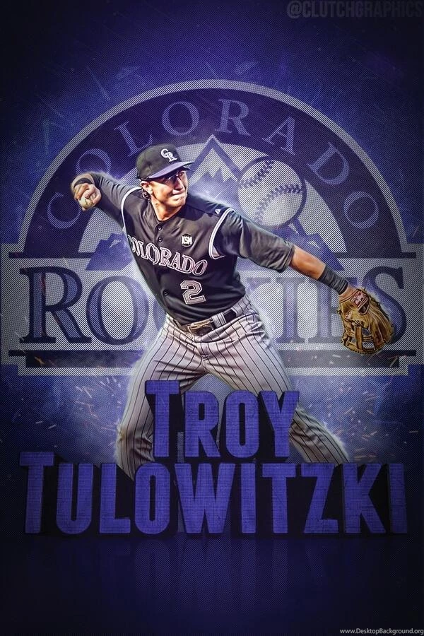 Clutch Graphics On Twitter: "Troy Tulowitzki Wallpapers   iPhone 4 ...