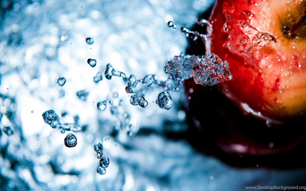 Orange Fruit Water Splash