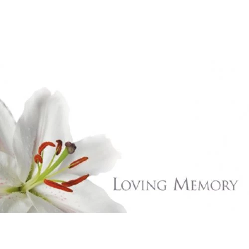 Loving Memory Cards. In Loving Memory Photo Cards Spanish Mary ...