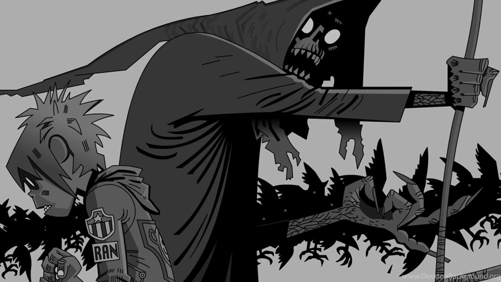 1366x768 Gorillaz, Hood, Spit, 2d, Death Wallpapers And Pictures 64414