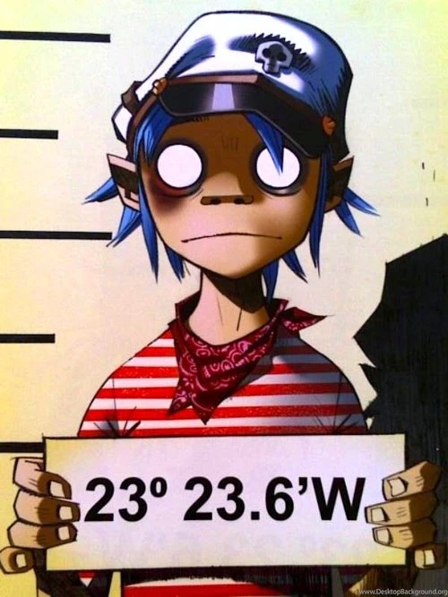 2d Gorillaz On Pinterest