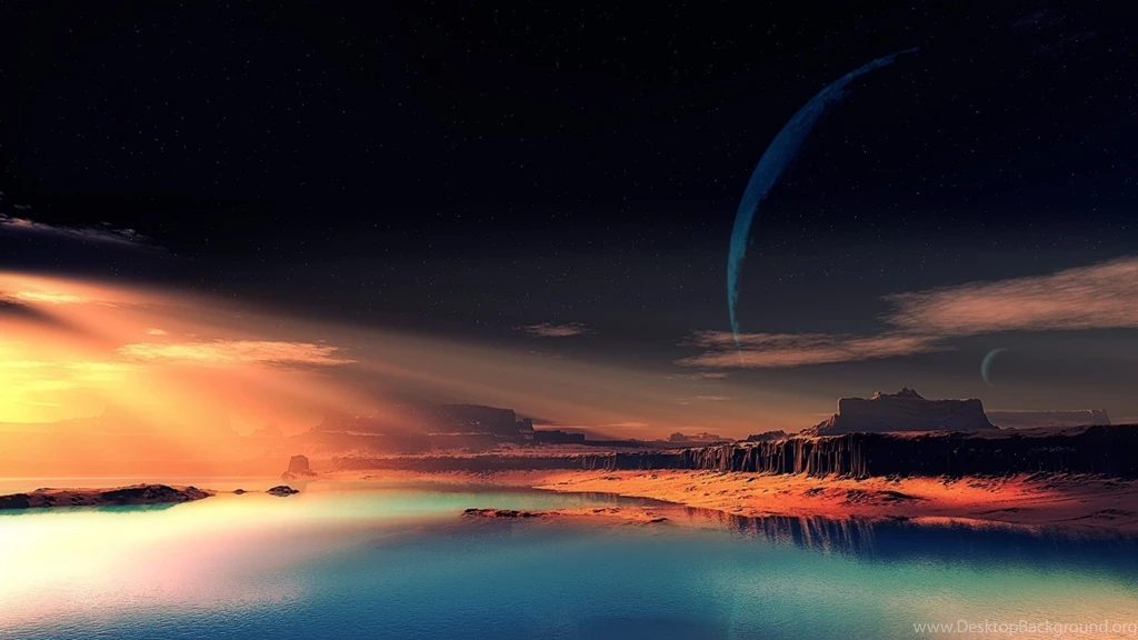 Download Wallpapers 3840x2160 Nature, Night, Space, Beautiful 4K ...