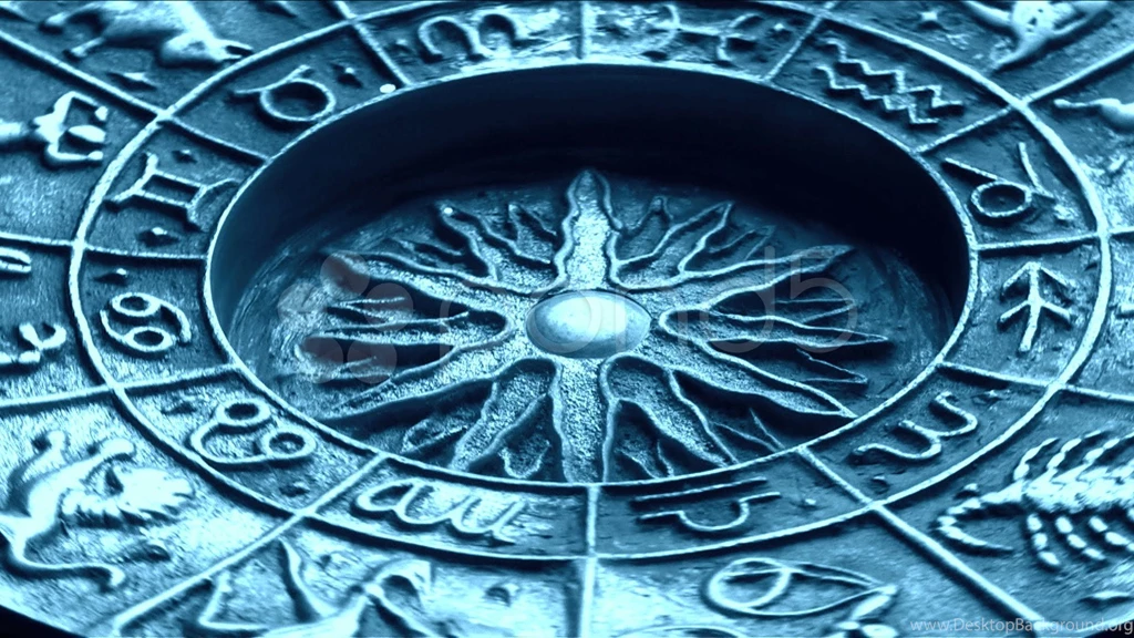 Astrology Wheel. Stock Footage YouTube