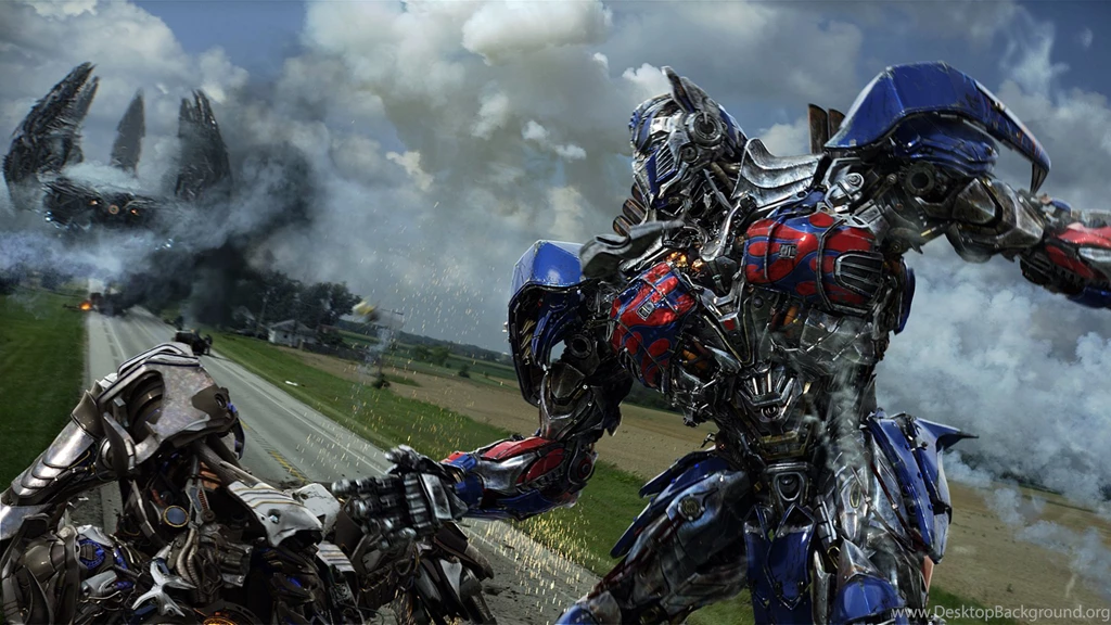 Optimus Fighting Transformers 4 Wallpapers HD