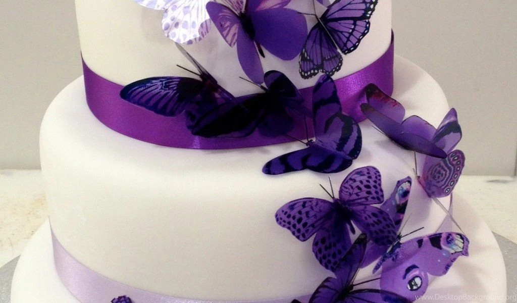 Purple Wedding Cakes Wallpapers Free Desktop